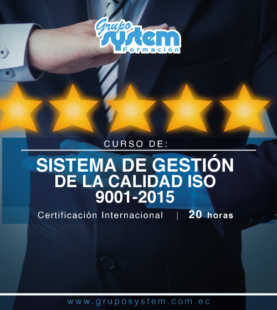 SISTEMA DE GESTIÓN DE LA CALIDAD ISO 9001-2015