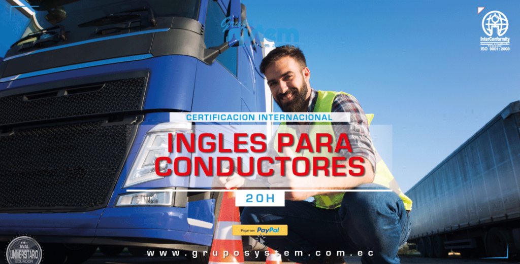 INGLÉS PARA CONDUCTORES TRANSPORTE INTERNACIONAL